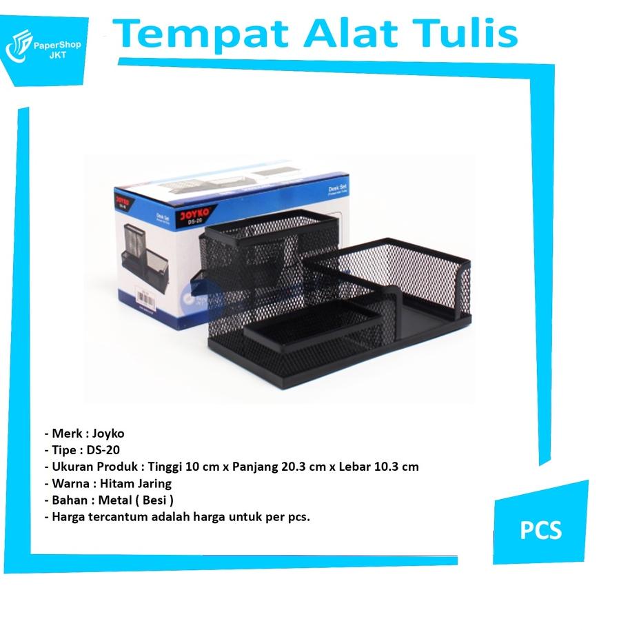 

Baru JOYKO - Desk Set DS-20 Tempat Alat Tulis Jaring - Pcs ✔