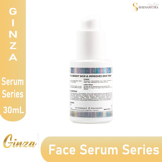 Ginza Face Serum Glow Up Brightening 30ml | PINK