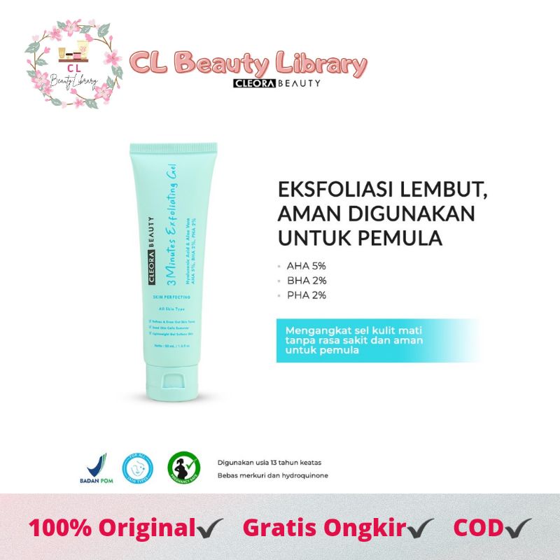 CLEORA BEAUTY 3 Minutes Exfoliating Gel