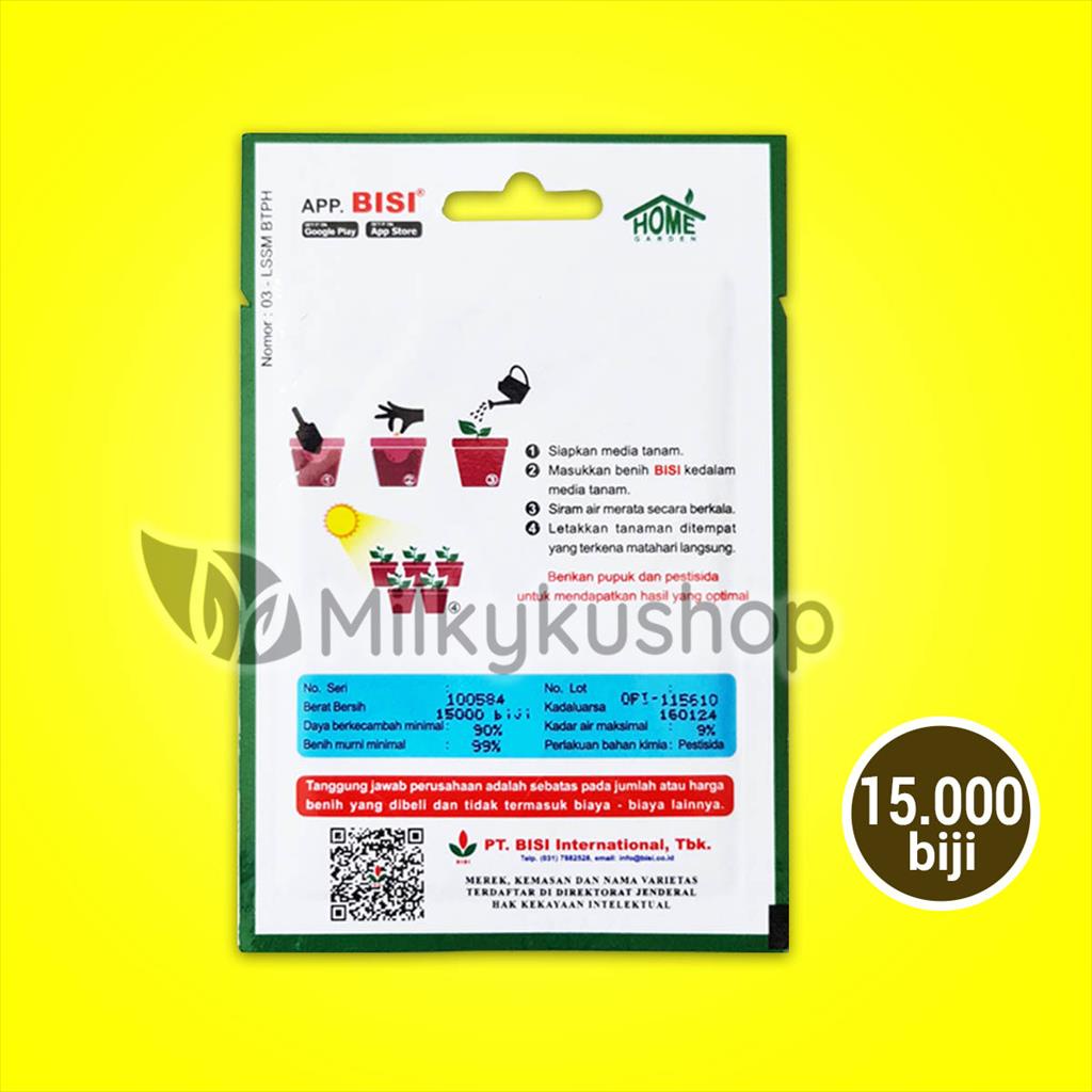 BENIH BISI BAYAM LOLI 15000 BIJI KEMASAN PABRIK