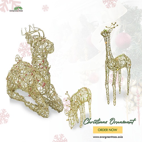 ORNAMENT NATAL/ ORNAMENT RUSA/ CHRISTMAS ORNAMENT/ RUSA DUDUK