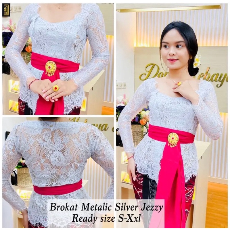 kebaya metalik