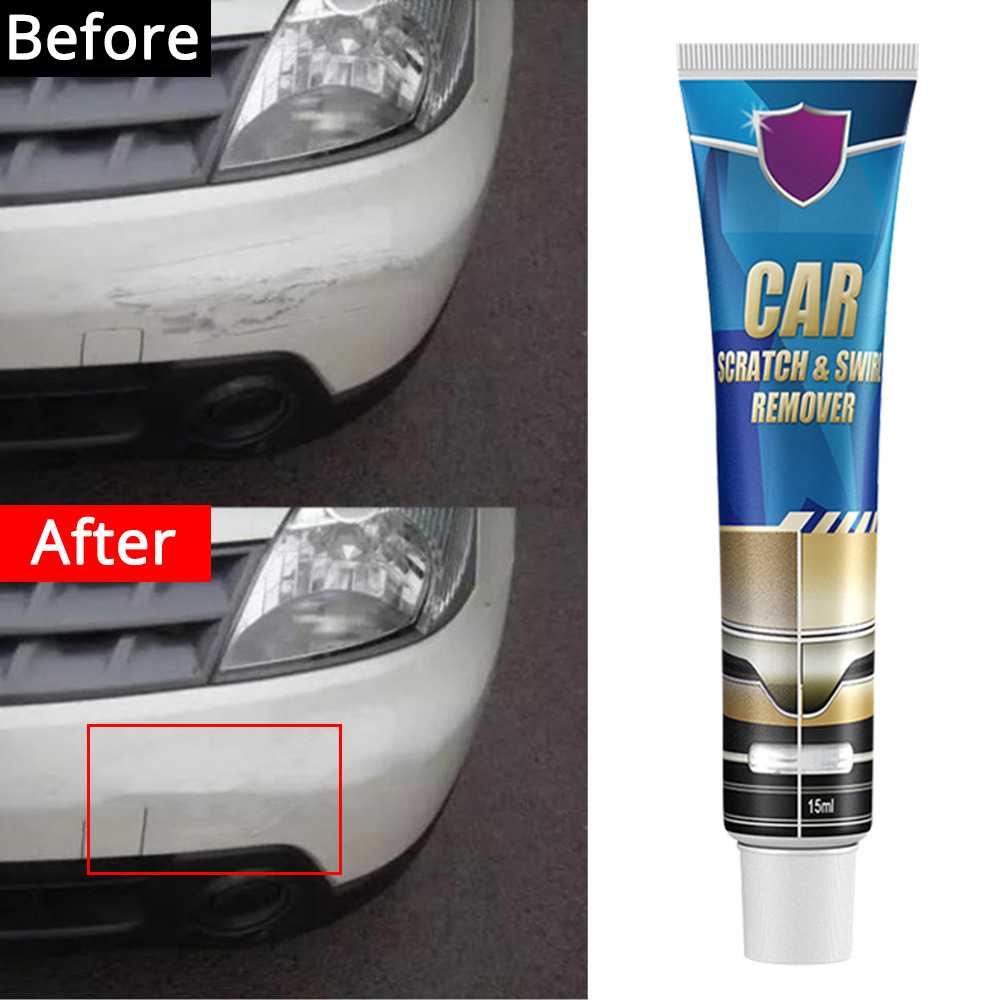 ( 100% BARANG ORI ) CSSR Wax Paint Car Scratch Swirl Remover Repair Auto Care Polish 15ml - CR15