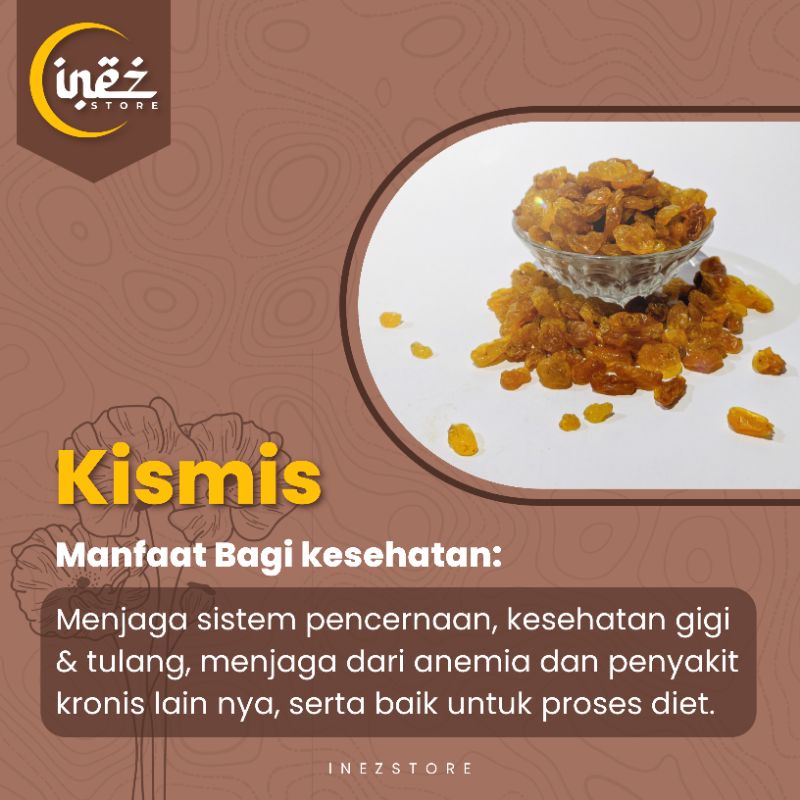 

Kismis Raisin asam manis/ 1000 gr oleh- haji dan umroh/ cemilan