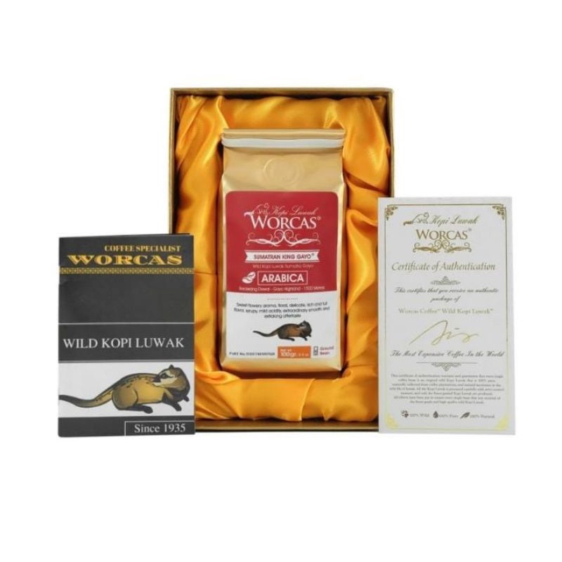 

PROMO Kopi Luwak Sumatera King Gayo 100gr Medium Box