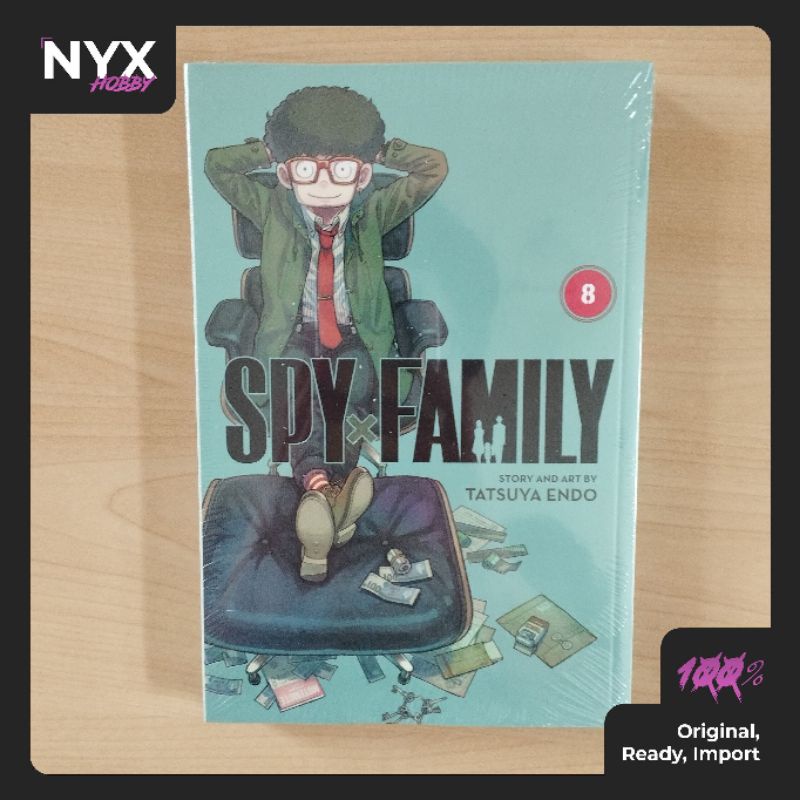Spy x Family Manga Komik English Import Volume 8