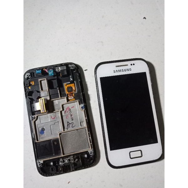 FRAME LCD / MIDDLE FRAME / DUDUKAN LCD SAMSUNG GALAXY ACE PLUS SAMSUNG S7500 ORI