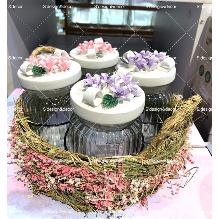 PROMO LEBARAN Toples INFORMA Set 3 Tutup Dekoratif