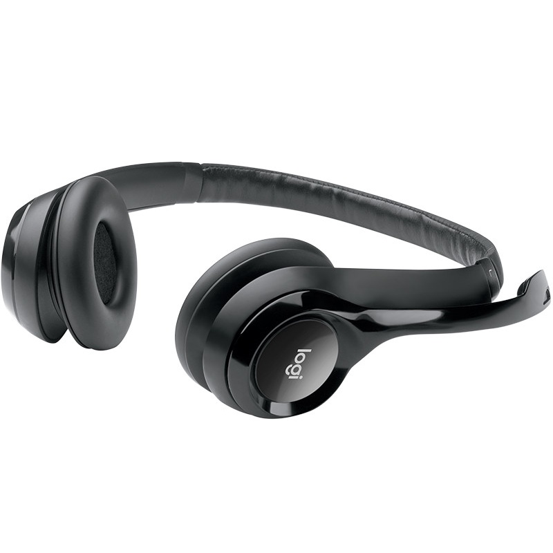 Headset Logitech H 390 USB Black
