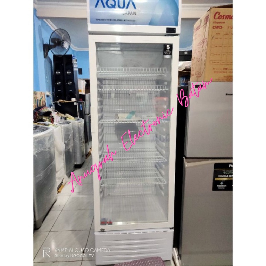 Aqua Showcase Display Cooler AQB-340VL 338L BATAM