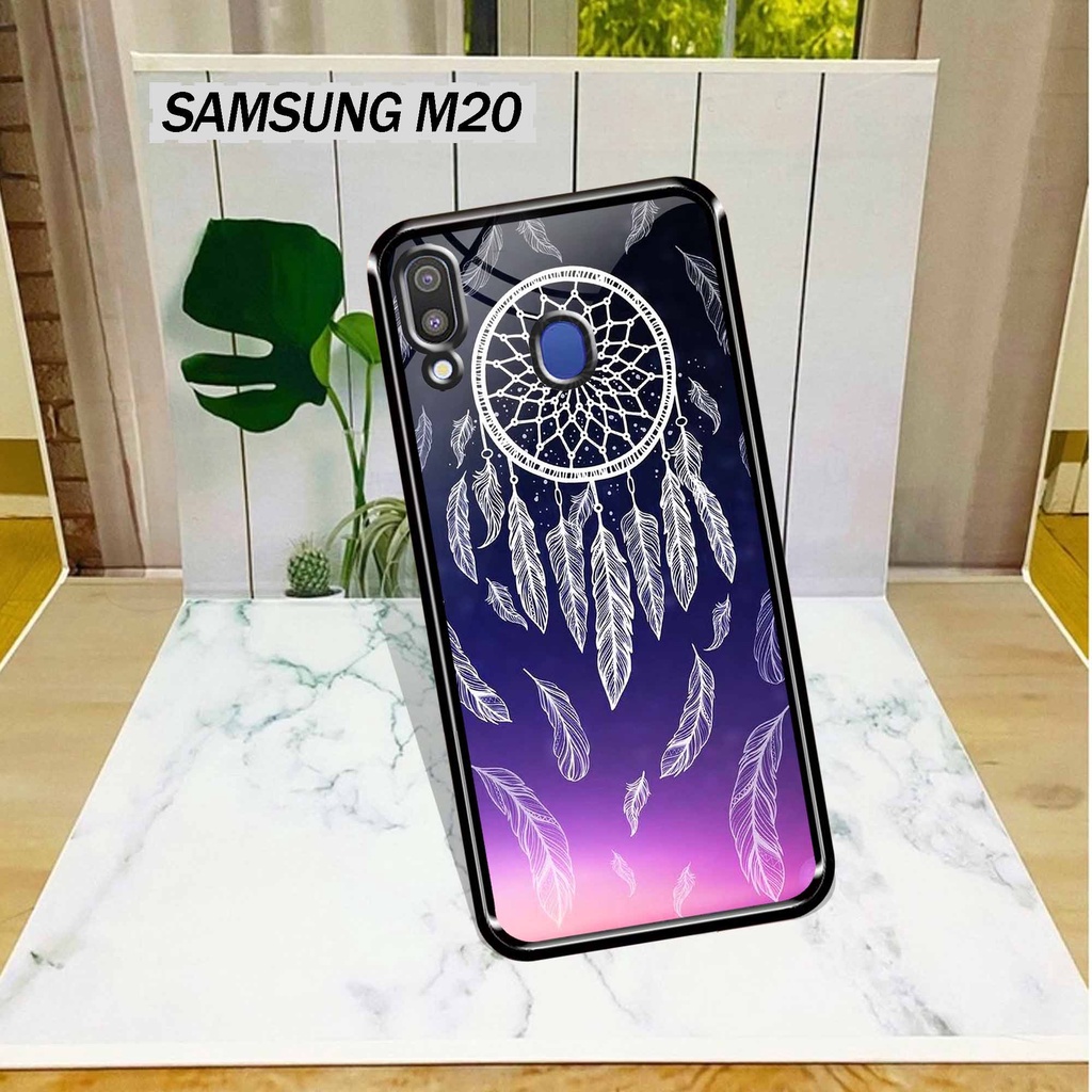 Case Hp Samsung M20 - Case Samsung M20 Terbaru Sukses Case - Case Kaca M20 - Soft Case Samsung M20 - Sofkes Hp - Sarung Hp - Samsung M20 - Case Keren - Case Mewah - Case Kilau - Hard Case Samsung - [ SM-13 ] -