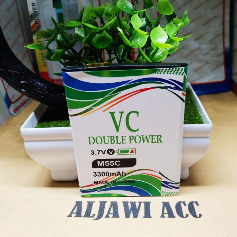 Baterai Batre Battery VC Cross Evercoss M55 / M55C / M5C Double Power