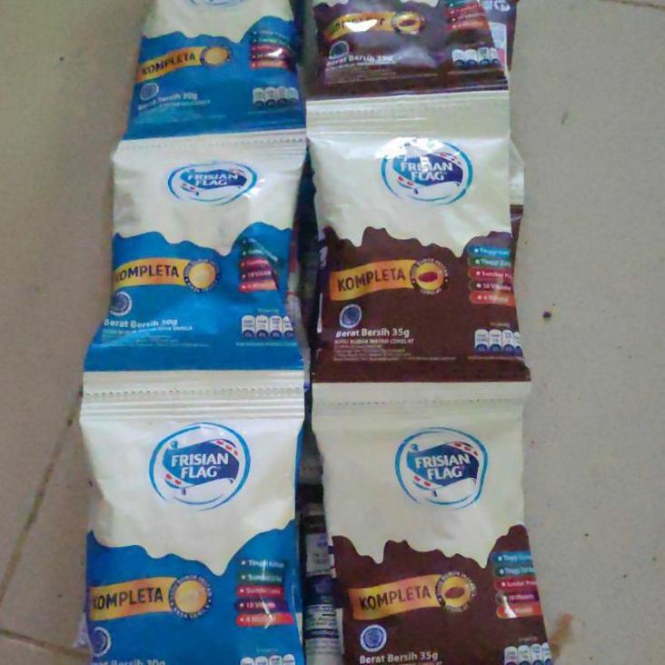 

➭ Big Sale Susu Bubuk Frisian Flag Kompleta Renceng J80 ✻