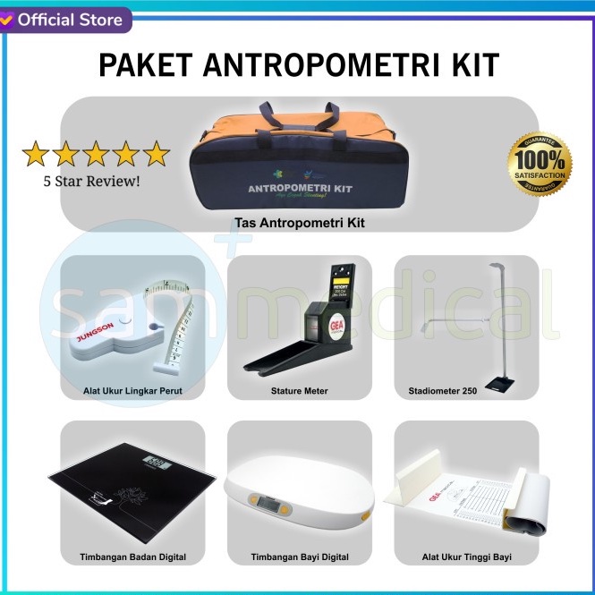 Paket Antropometri Kit