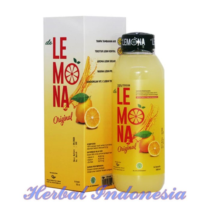 

Lemona Air Sari Lemon Untuk Kesehatan Diet Jus Asli Original