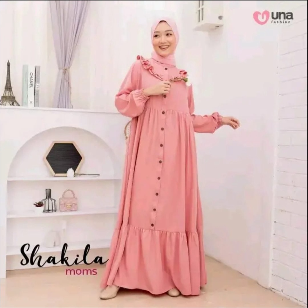 DRES IBU ANAK BAHAN CRYNCLE - GAMIS IBU DAN ANAK - COUPLE MOMS+KIDS - GAMIS TERBARU