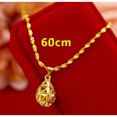 KALUNG EMAS DISEPUH KALUNG HOLLOW - LIONTIN BULAT