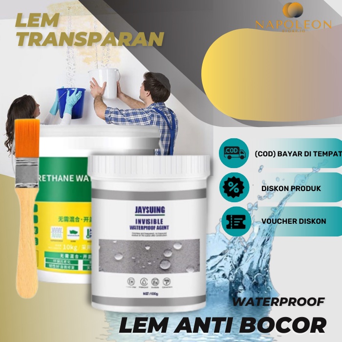 Jaysuing Lem Transparan Anti Bocor 300g Jaysuing Invisible Waterproof Insulating Sealant Anti Bocor 
