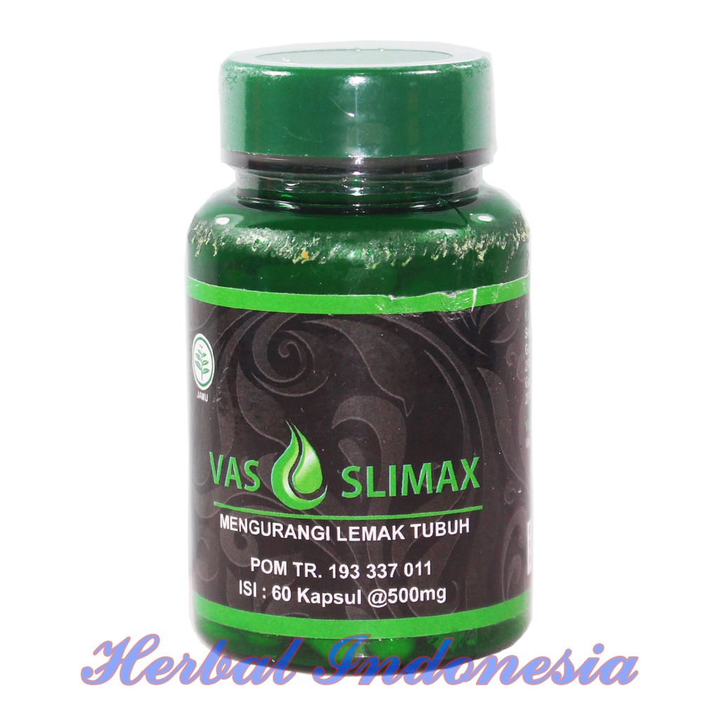 KAPSUL VAS S LIMAX EL MEDINAH Isi 60 - VASSLIMAX PELANGSING HERBAL- TANPA KEMASAN