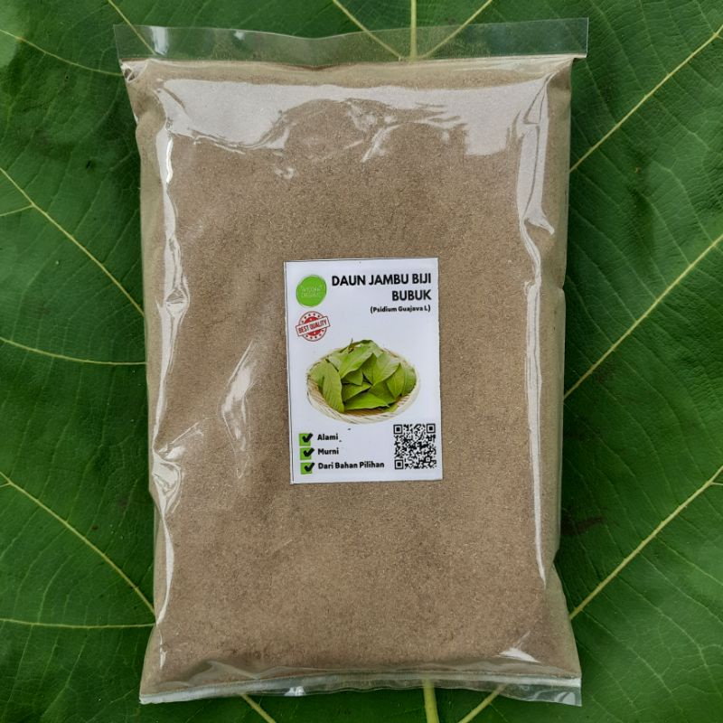 

Powder Serbuk Bubuk Daun Jambu Biji Organik isi 500 Gram