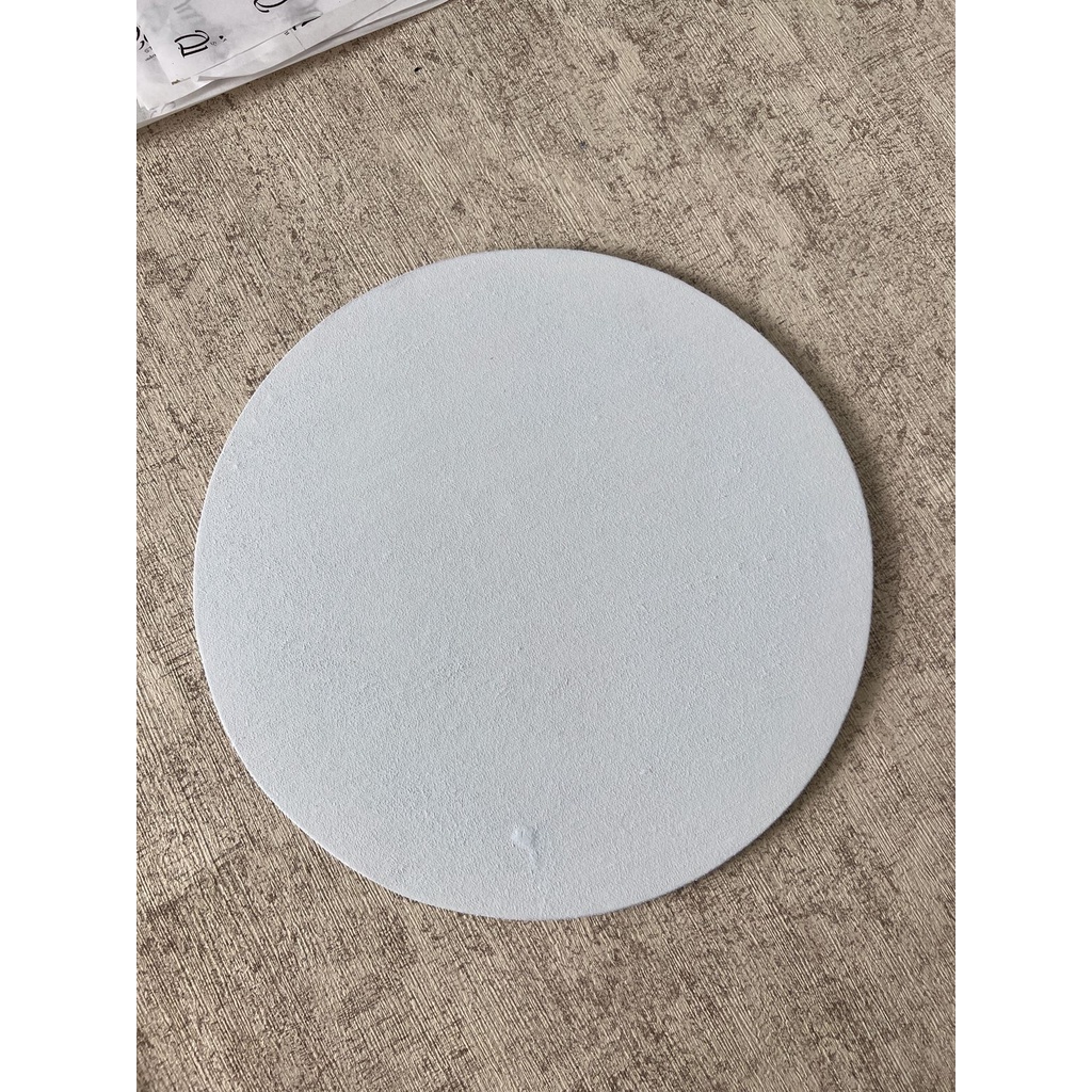 

QREATESTUDIOS | Round Canvas 25cm | kanvas bulat tipis dengan cantelan gantungan