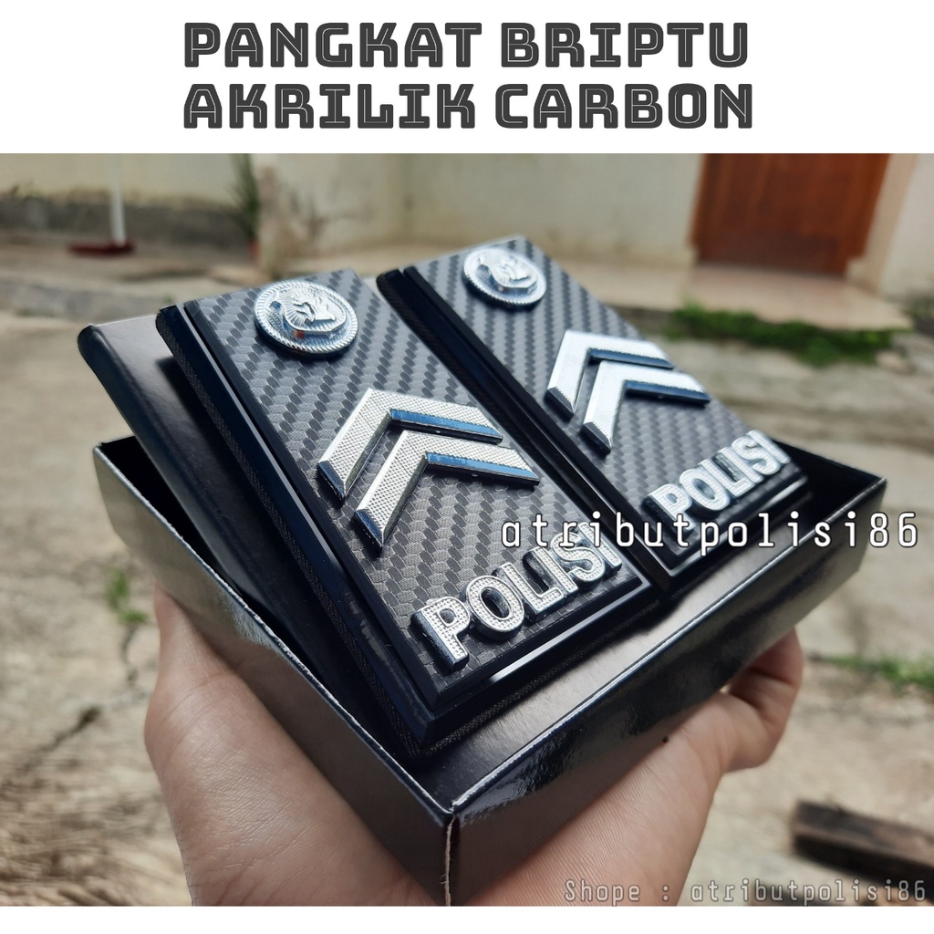 PANGKAT BRIPTU - PANGKAT BRIPTU AKRILIK CARBON