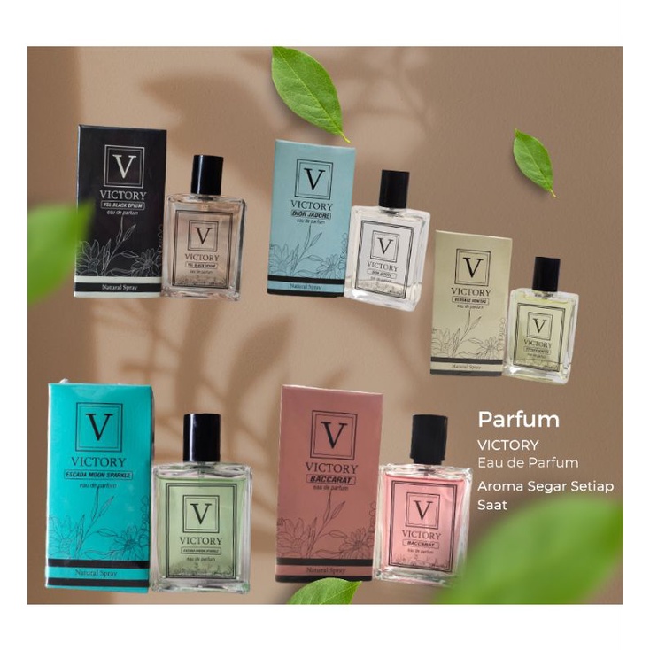 Parfum - Parfum Victory - eau de parfum - minyak wangi kemasan 50ml