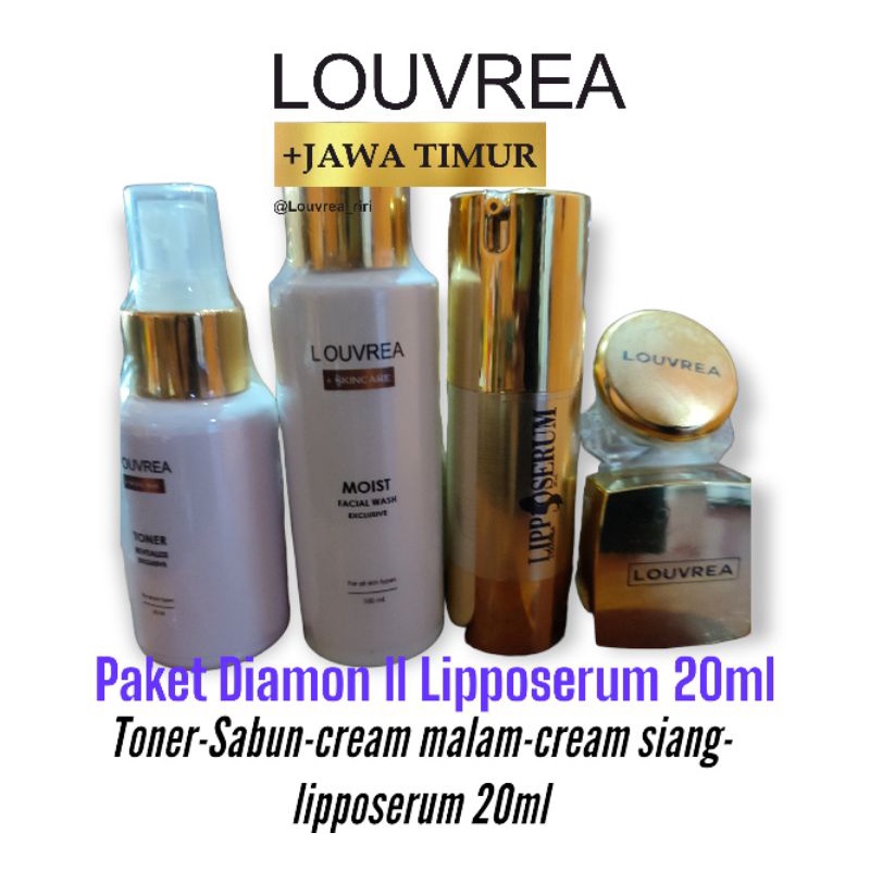 Louvrea paket Diamon II Lipposerum 20ml/ skincare L'ouvrea paket Diamon II Lipposerum 20ml