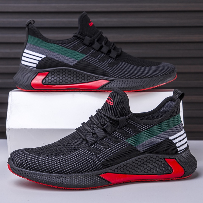 Highland Sepatu Pria Sneakers Casual Running Shoes Fashion Tali MR144