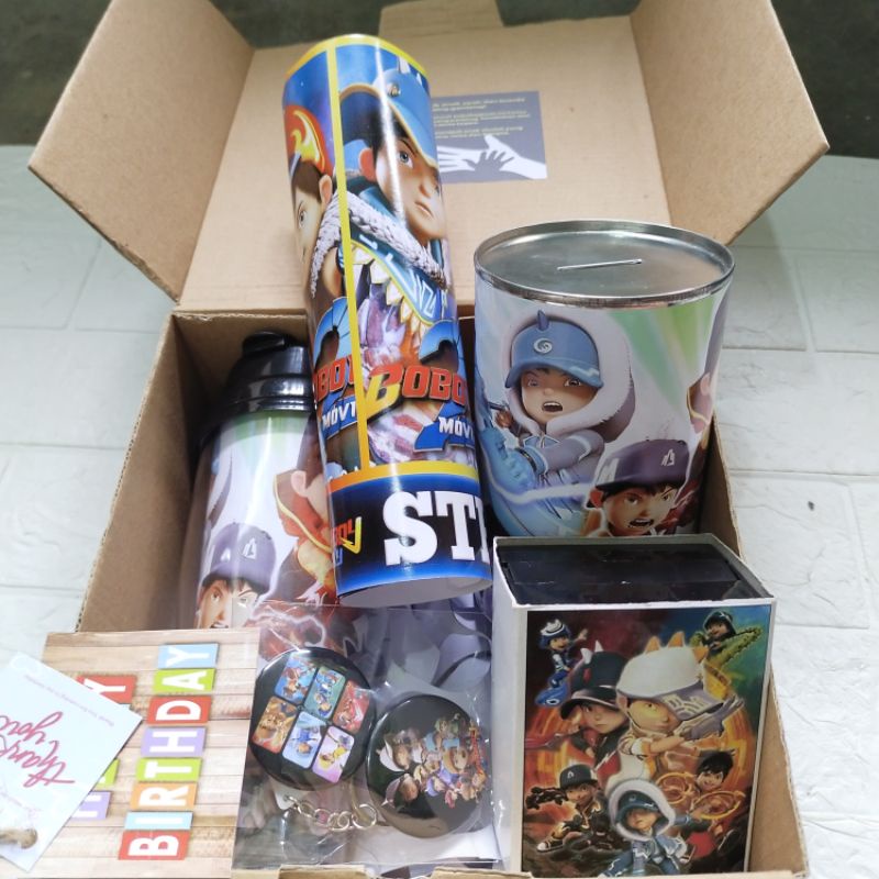 Kado Ulang tahun Anak laki laki tema boboiboy