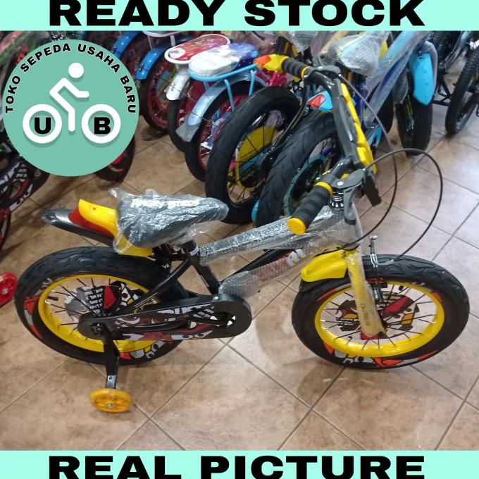Sepeda Anak Bmx 18 Inch Centrum Angry Bird Ban 3.0 #Original