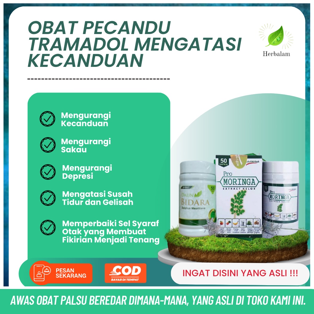 Obat Pecandu Tramadol Herbal Mengatasi Kecanduan dan Menghilangkan Ketergantungan Narkotika Obat Ter