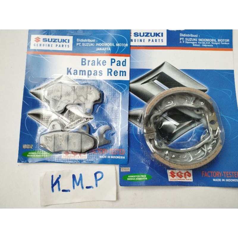 DISPAD KAMPAS REM DEPAN BELAKANG SHOGUN SMASH 110