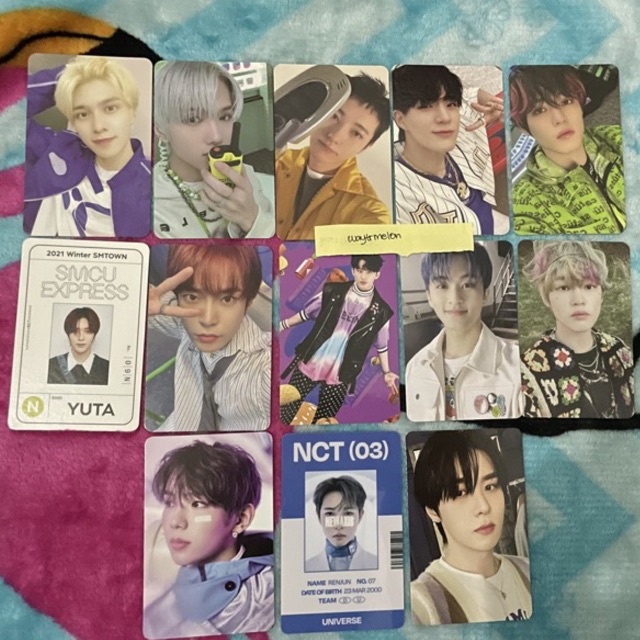 Jual PC NCT Official Doyoung Hendery Jisung Chenle Jeno Renjun Beatbox Glimo Mark Hotsa Universe Win