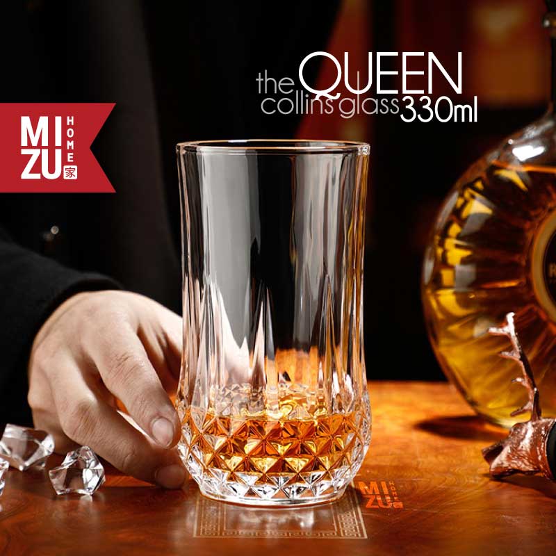 Jual Mizu The Queen Collins Glass Gelas Kaca Gelas Air Minum Gelas Cocktail Gelas Mocktail Gelas 9160