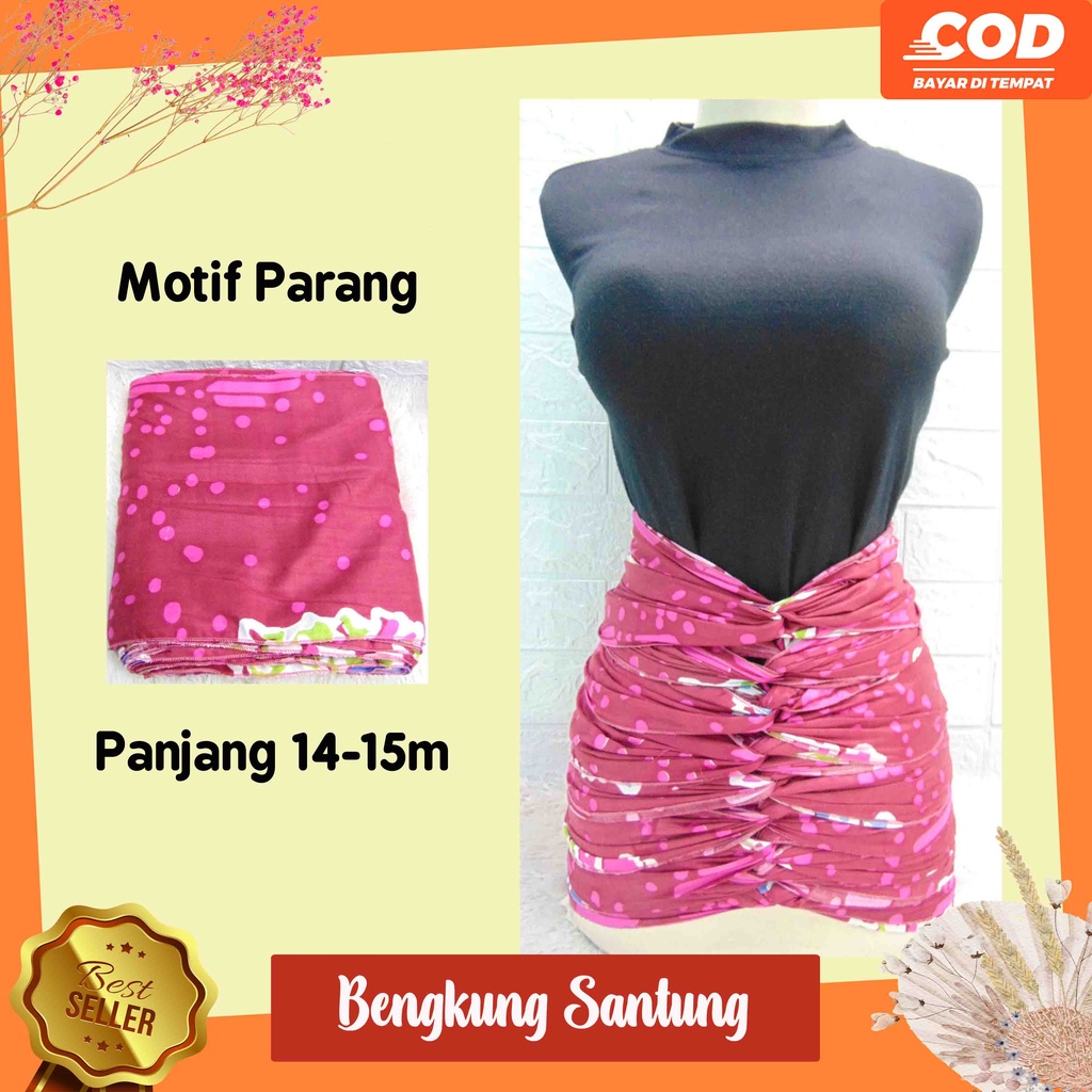 BENGKUNG ANDIEN BELLY BINDING MOTIF BATIK PARANG