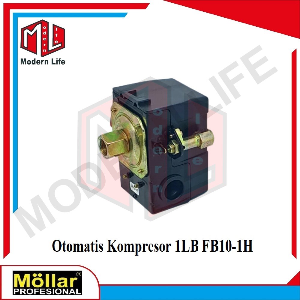 MOLLAR FB10-1H Otomatis Kompresor Pressure Switch 1 Lubang 1/4&quot;inch