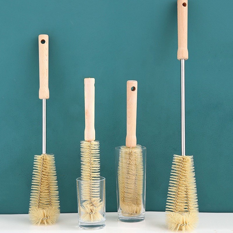 WJ1494 Sikat Pembersih Botol Gelas Gagang Panjang Kitchen Brush