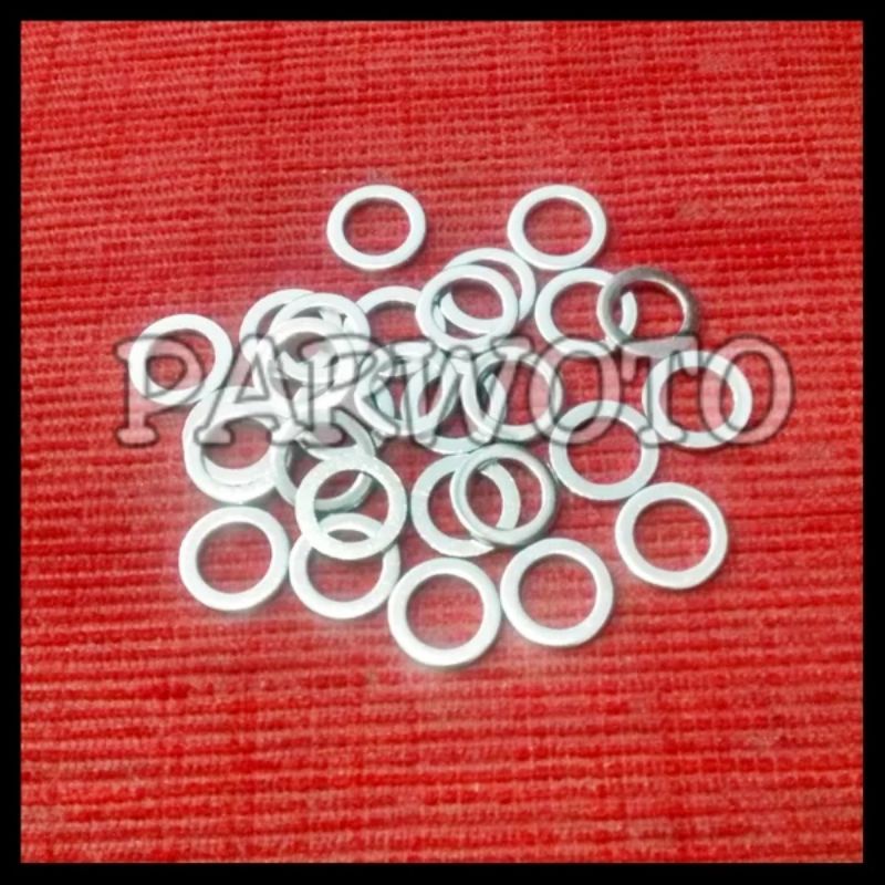 Ring Tembaga Baut Banjo Nepel Nipel Selang Minyak Rem Master Kaliper Cakram Universal Brembo Tokico 