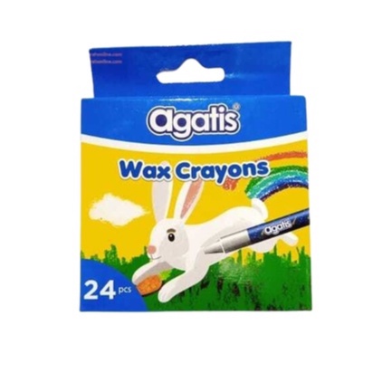 

TBMO AGATIS WAX CRAYONS STD ROUND TRIANGULAR ISI 24 CR-PW-2401 -