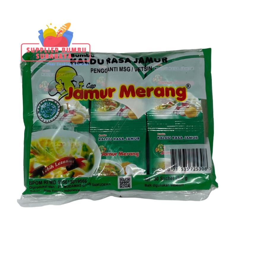 

❆ Kaldu Jamur Merang Alami Non MSG Kemasan Pack (30 Sachet) ド