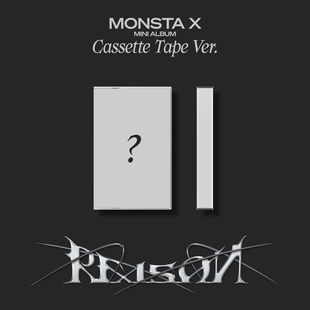 [DP PO] MONSTA X - 12th Mini Album [REASON] (Cassette Tape Ver.)