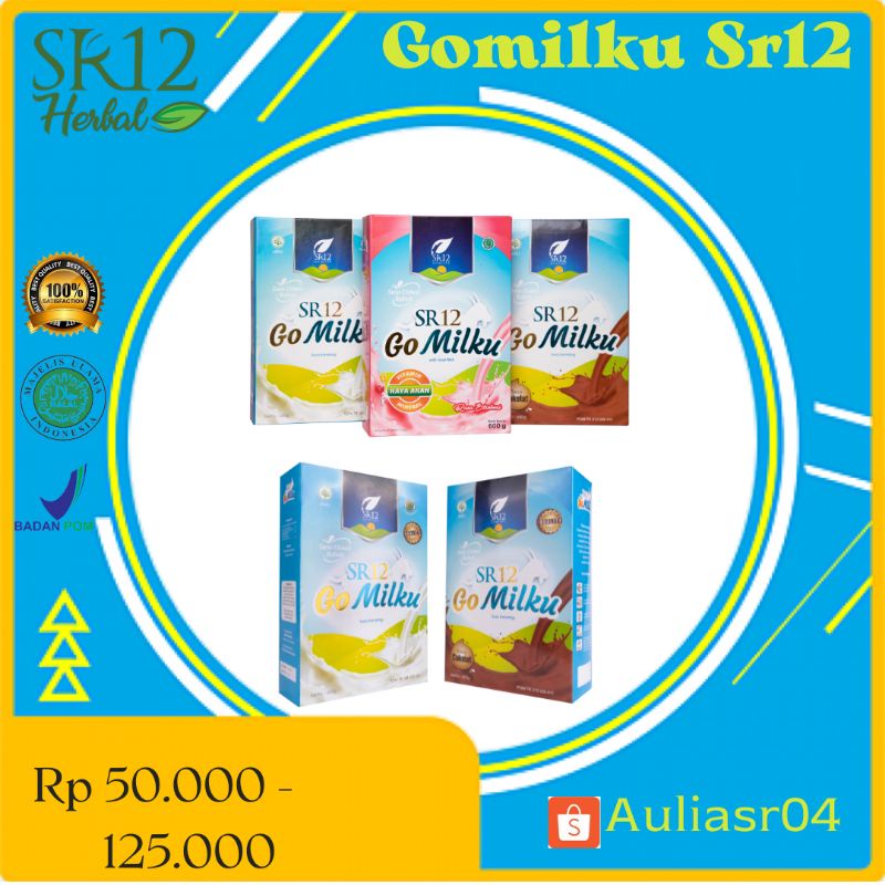 

Gomilku Sr12/Susu Etawa/ Varian Rasa Cokelat /Stroberi/Original /Susu Best Seller