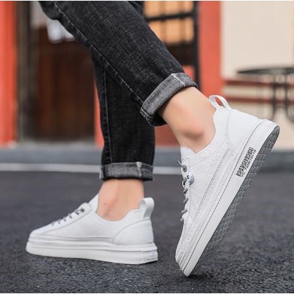 Sepatu Sneakers Import Pria Kulit Model Casual Terbaru Mamojo Store GENOS