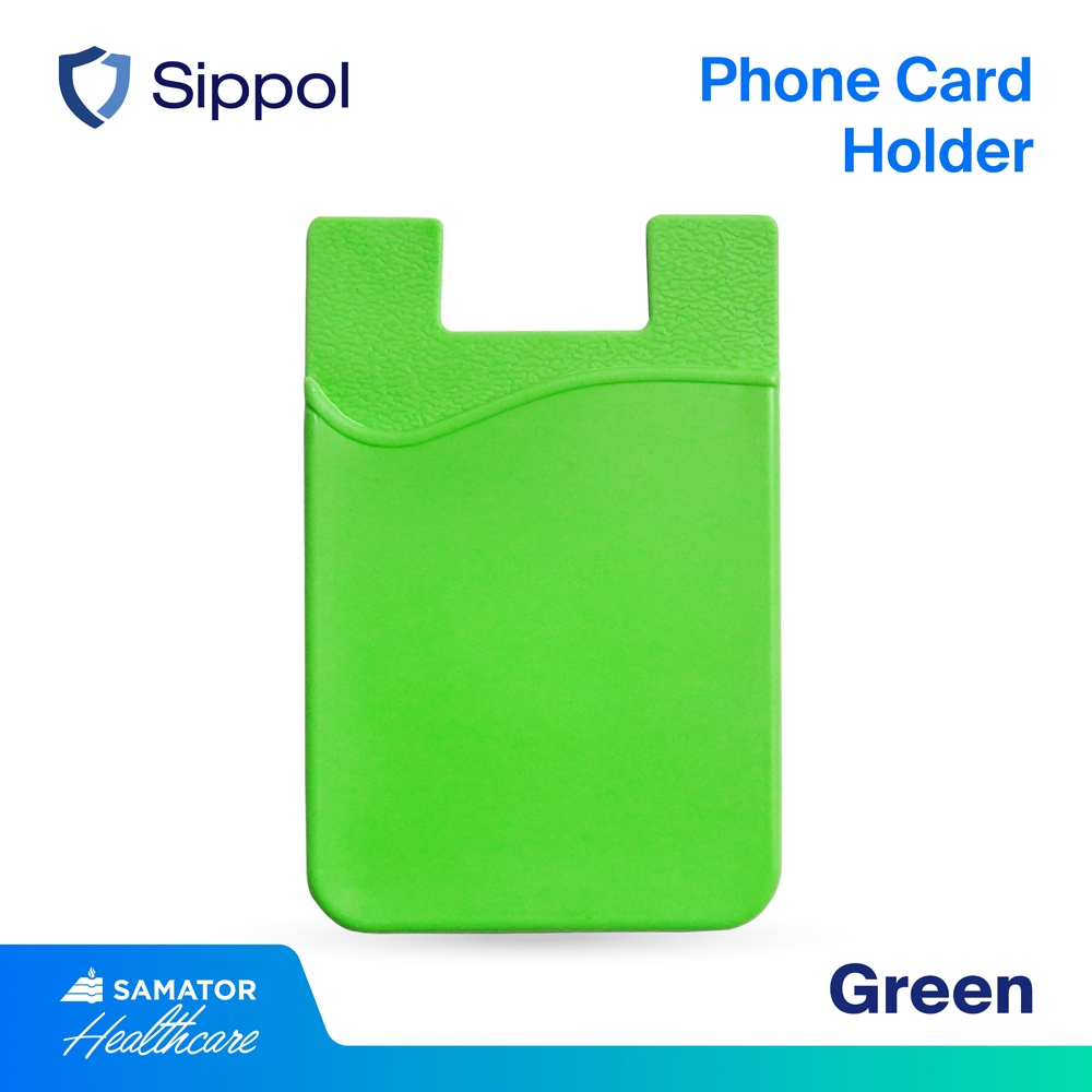 Phone Card Holder Sticky / Tempat Kartu Tempel 3M Silicone Holder HP