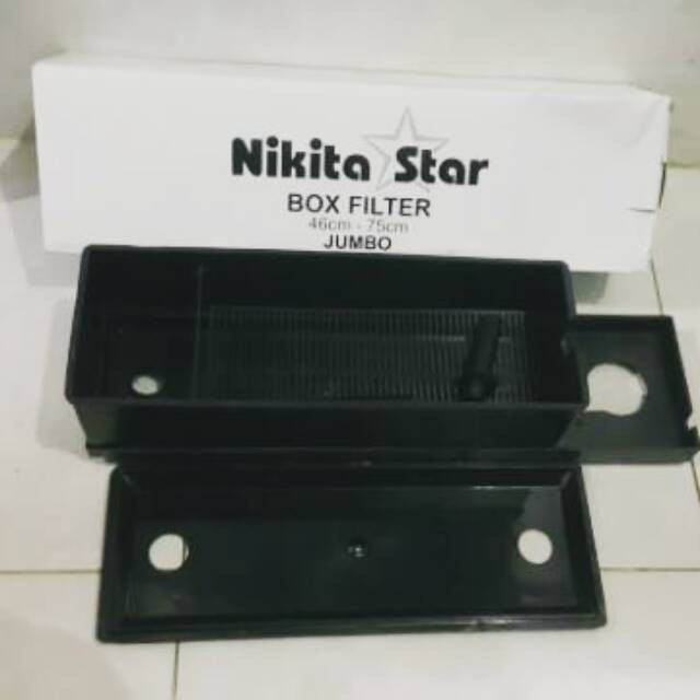 Nikita Star Box Filter Kosong Jumbo Box Kosong Top Filter Aquarium