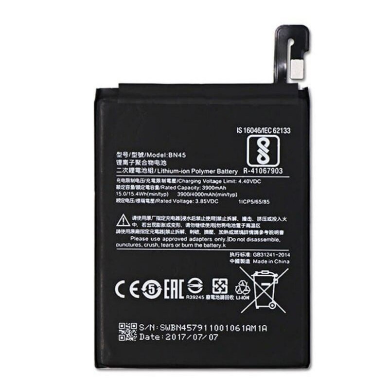 ORIGINAL BATRE BATERAI XIAOMI REDMI NOTE 5 -NOTE 5 PRO BN45 ORIGINAL