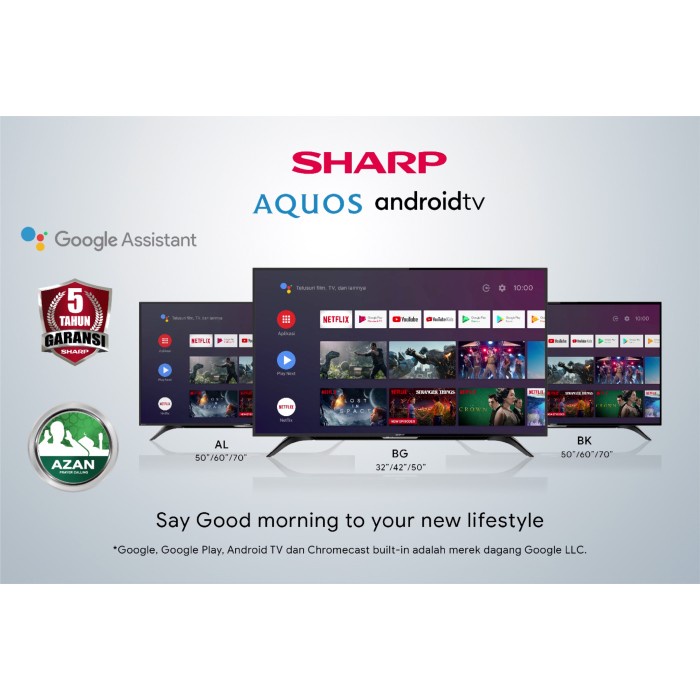 Sharp 2TC32BG1 Led Smart Android TV 32 Inch