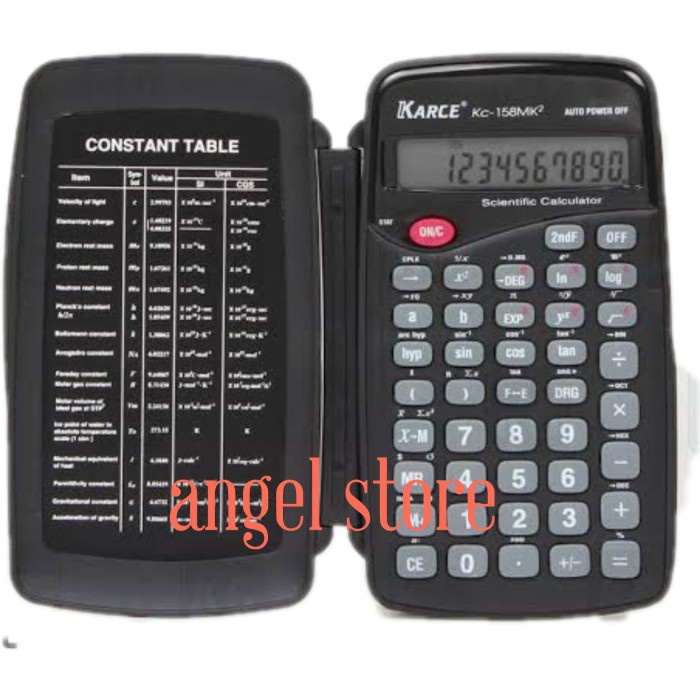 TERJAMIN Kalkulator KARCE KC-158 MK2 - Scientific Calculator/Ilmiah/Sekolah
