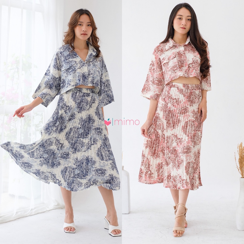 Beach pleats set